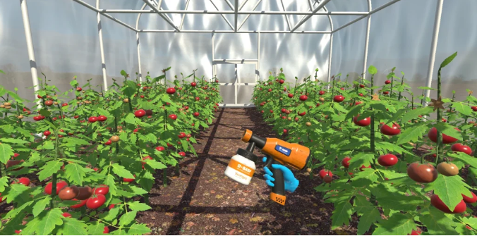 AGRICULTURAL SPRAYING SIMULATOR